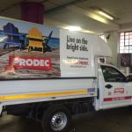 VEHICLE SIGNAGE - PRODEC PAINTS - VEHICLE 1